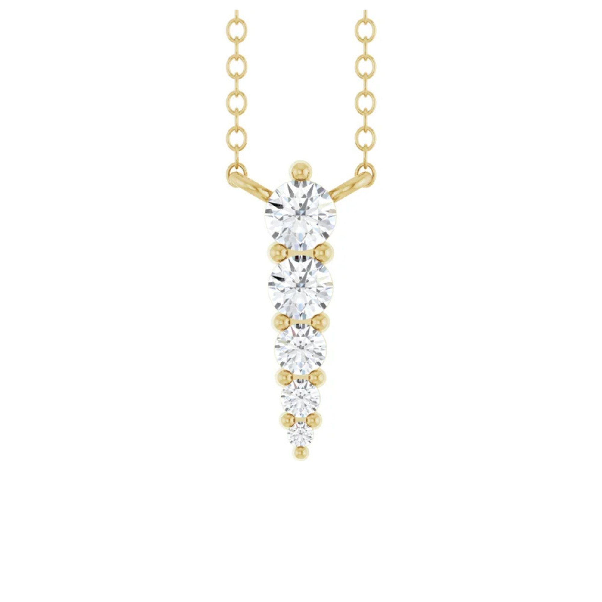 Graduated Diamond Necklace