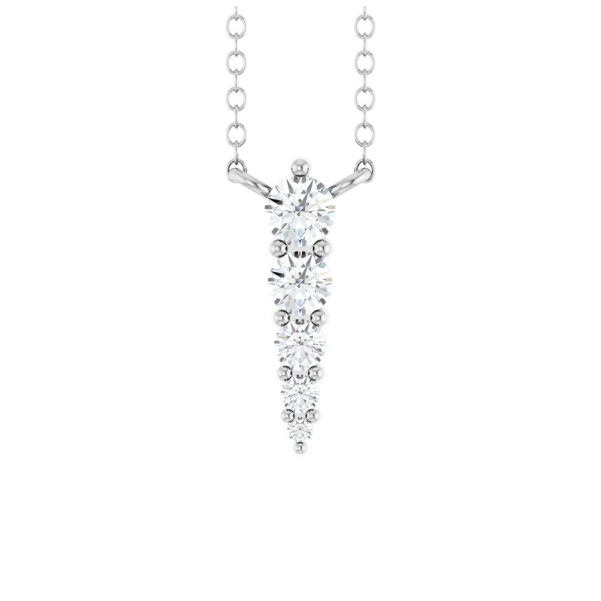 Graduated Diamond Necklace