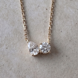Diamond Duo Necklace