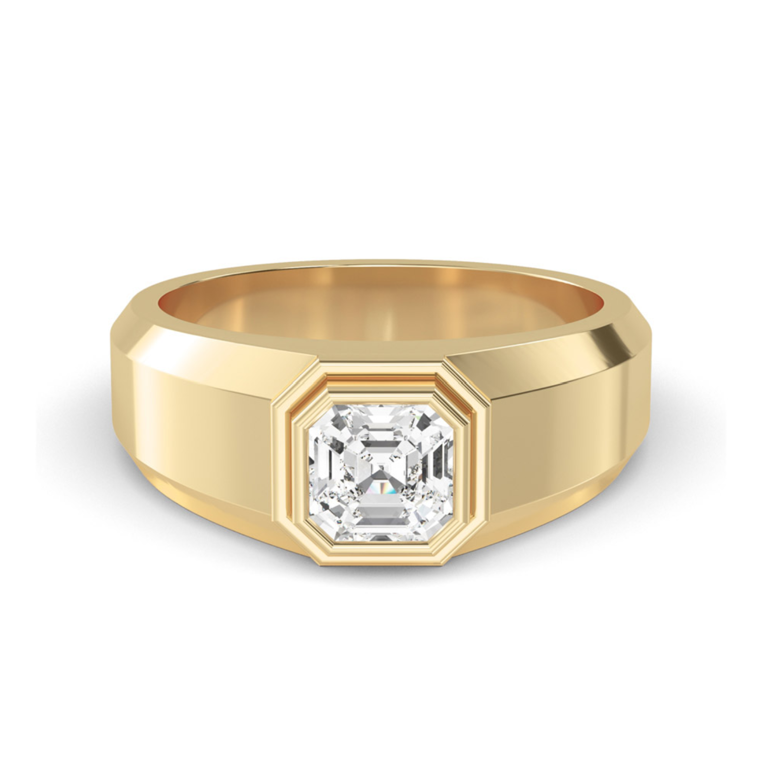 Aoraki  |  Asscher Cut Diamond Ring