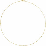 Beaded Cable Necklace
