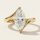 Bespoke Concept 1 Marquise Cut Diamond Engagement Ring