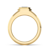Aoraki  |  Emerald Cut Diamond Ring
