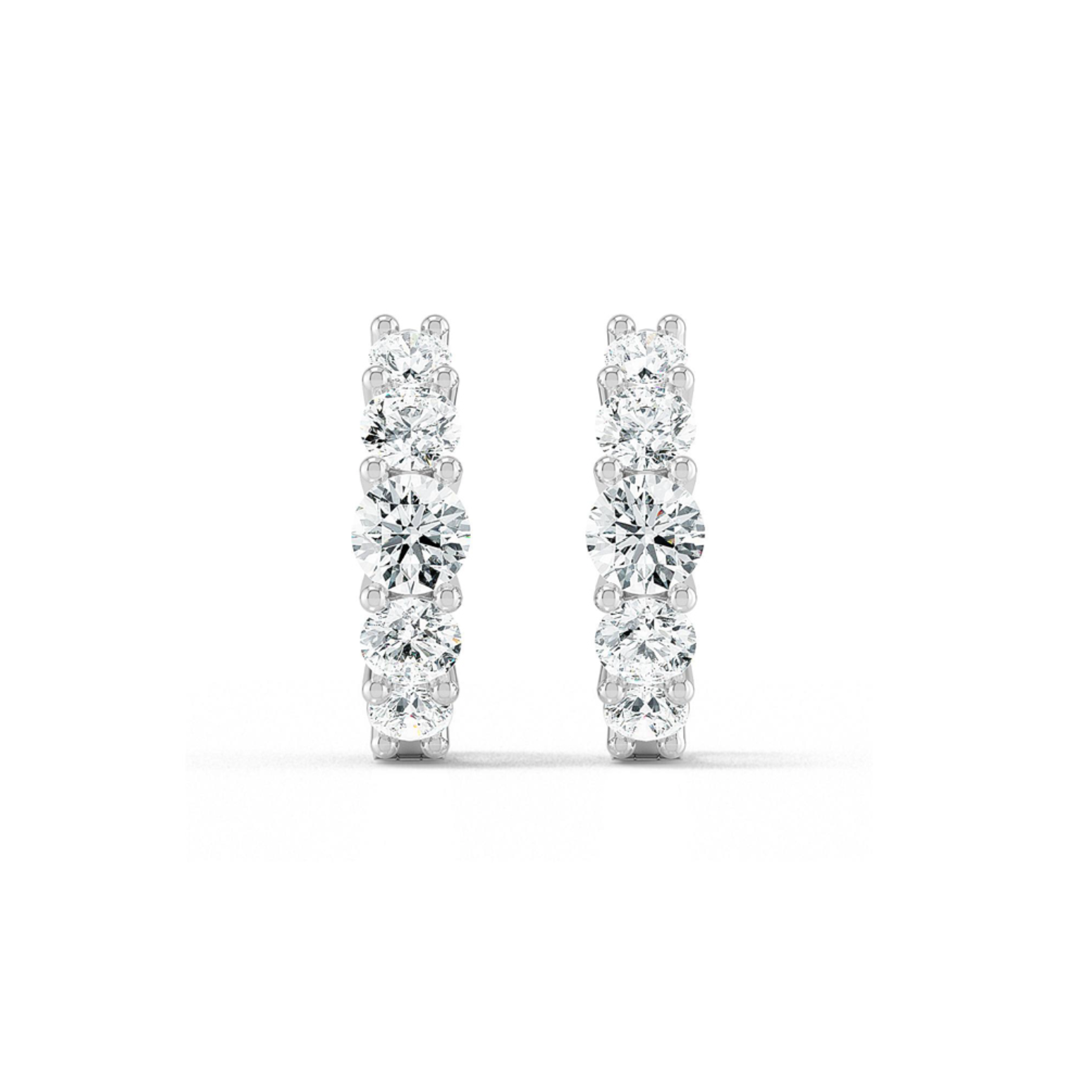 Lucerne  |  Diamond Huggie Earring