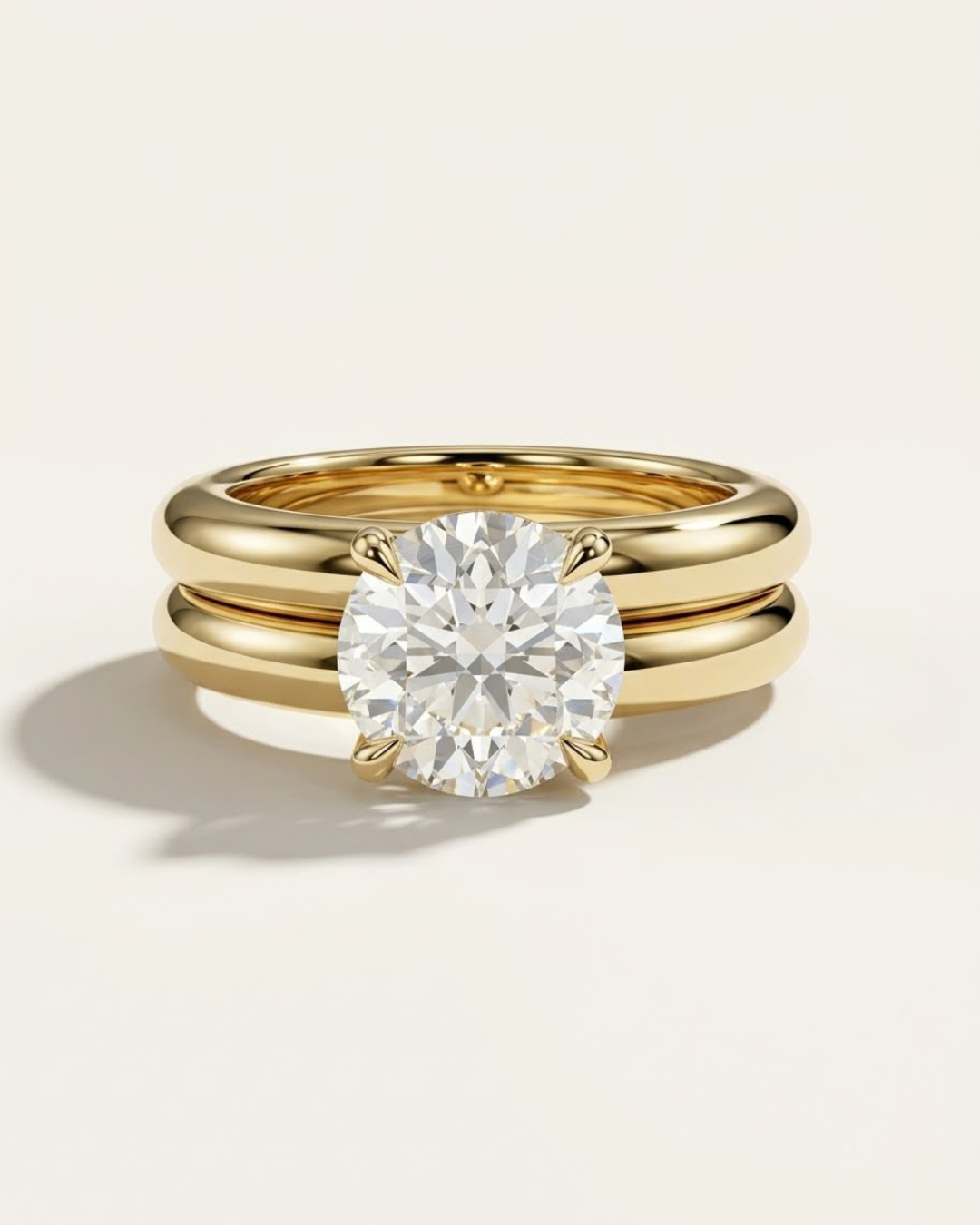 concept for MOHSTEN engagement ring using old european cut diamond