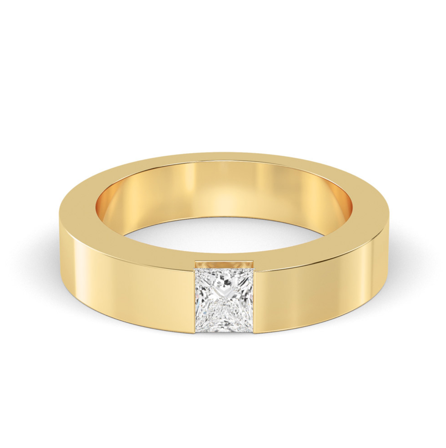 Kamen  |  Princess Cut Diamond Ring