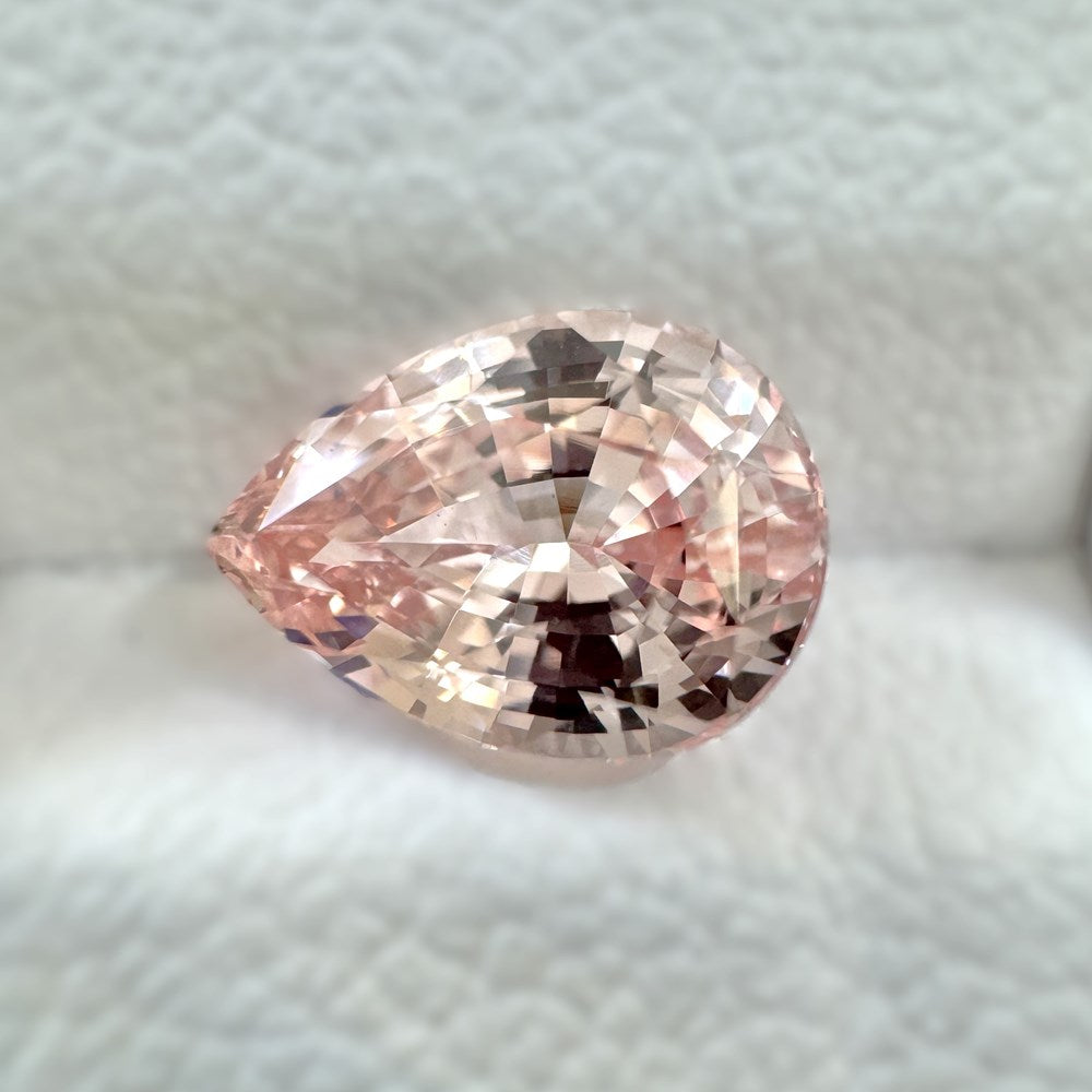peach pink pear loose sapphire colour guide