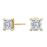 Como | Princess Cut Earring