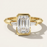 Montreux  |  Emerald Cut Diamond Engagement Ring
