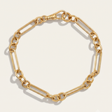 Heavy 1 + 3 Paperclip Bracelet