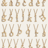 Letter Pendant | Lower Case Diamond Set