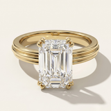 Brooklyn | Emerald Cut Diamond Engagement Ring
