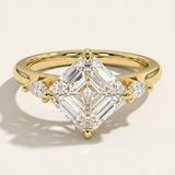 Kashan  |  Asscher Diamond Engagement Ring
