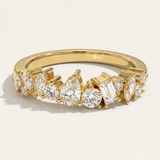 Scatter Diamond Wedding Ring