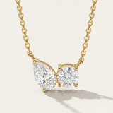 Diamond Duo Necklace