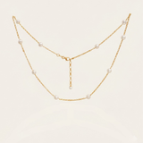 Visaries | Pearl Belcher Chain Necklace