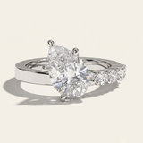 Marbella  |  Asymmetric Pear Diamond Engagement Ring