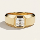 Aoraki  |  Asscher Cut Diamond Ring