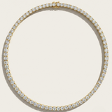 Tennis Necklace | Round Diamond