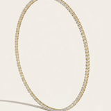 Tennis Necklace | Round Diamond