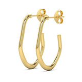 Harleh  |  Gold Hoop Earring